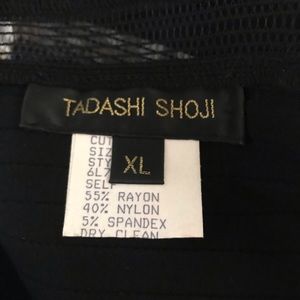Beautiful Tadashi Shoji black dress XL